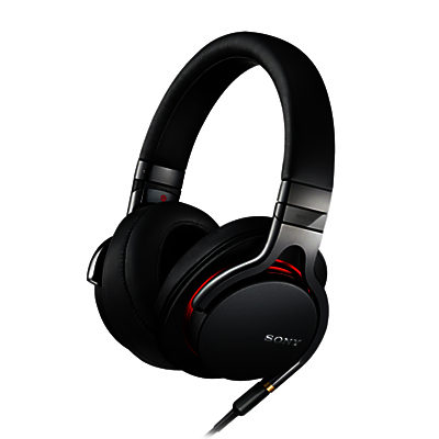 Sony MDR-1A On-Ear Headphones with Mic/Remote, Black Sony MDR-1A On-Ear Headphones with Mic/Remote, Black